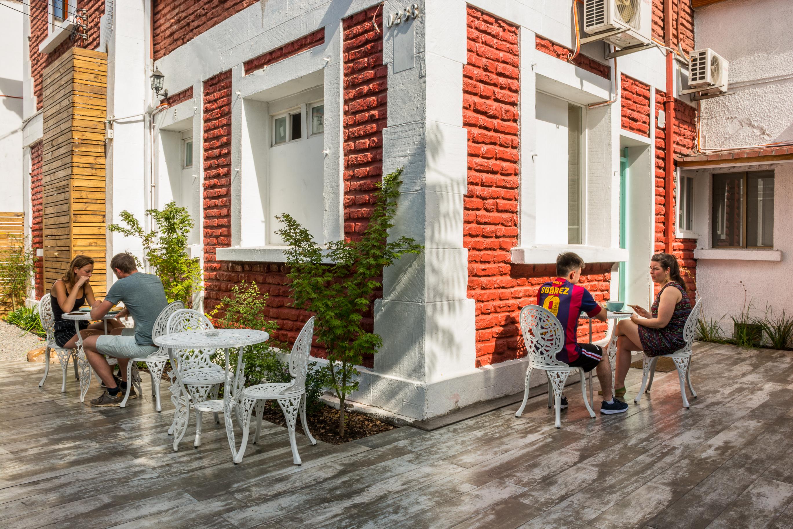 Hostal Casa Aborigen サンティアゴ エクステリア 写真