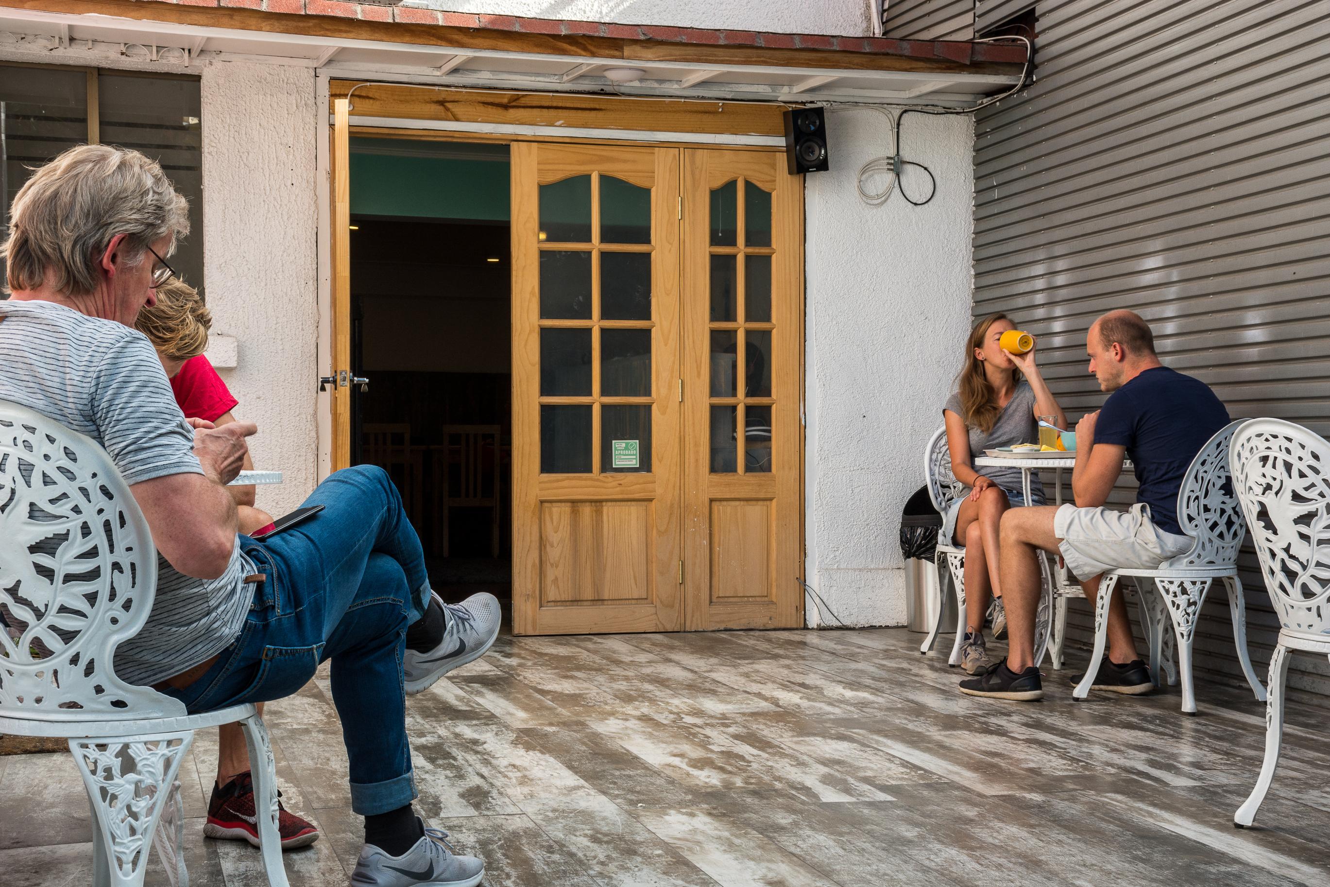 Hostal Casa Aborigen サンティアゴ エクステリア 写真