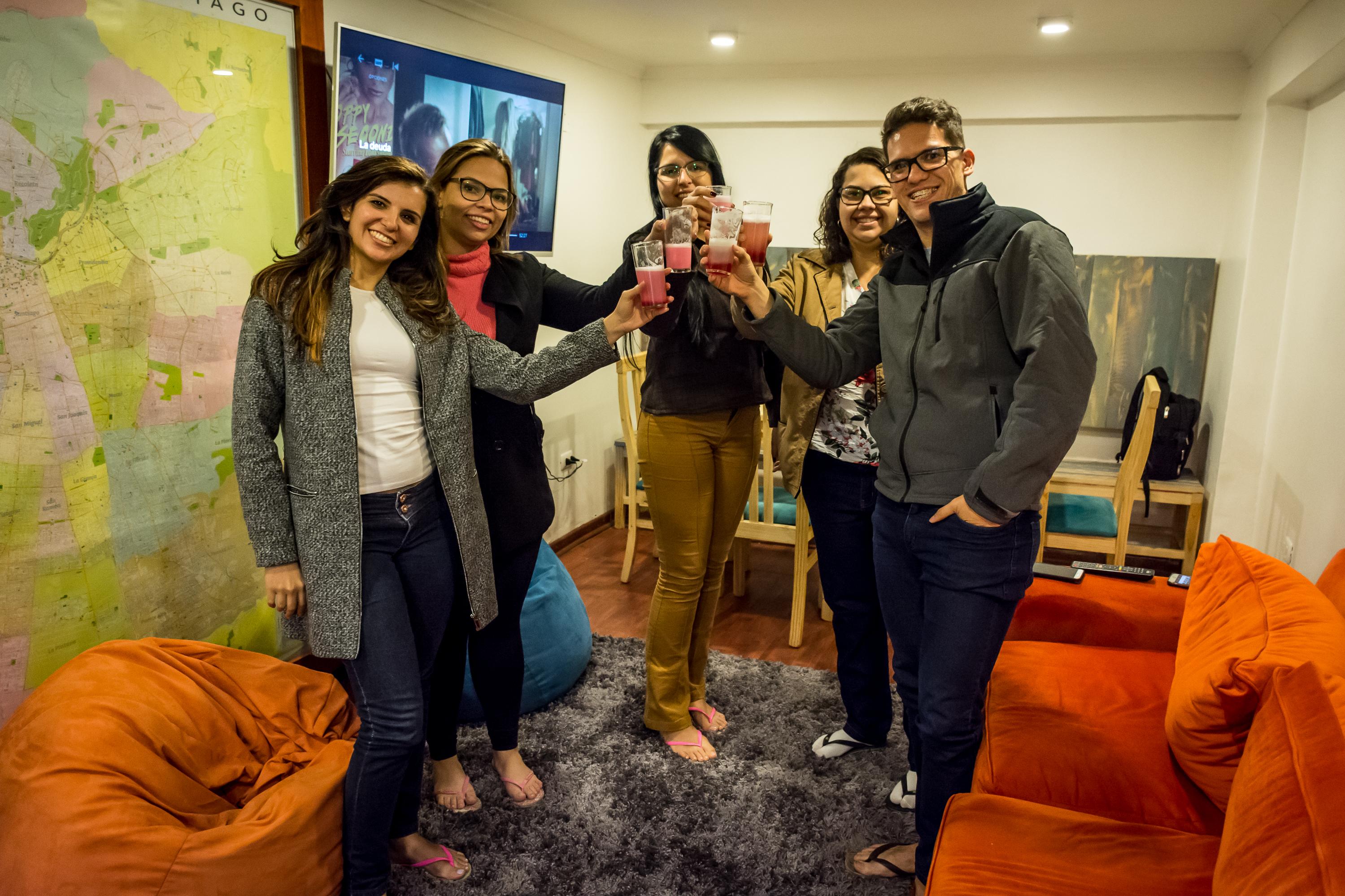 Hostal Casa Aborigen サンティアゴ エクステリア 写真
