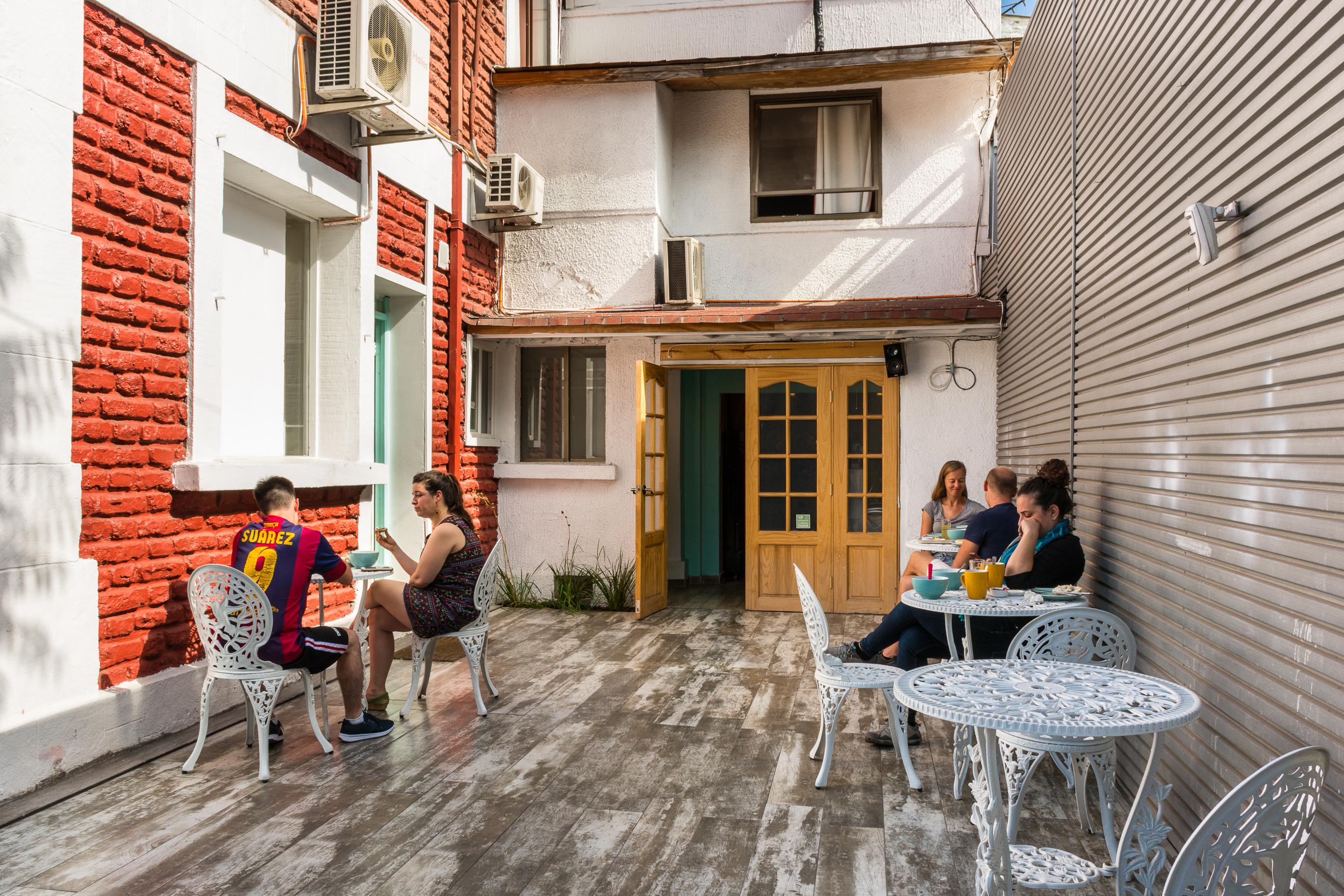 Hostal Casa Aborigen サンティアゴ エクステリア 写真